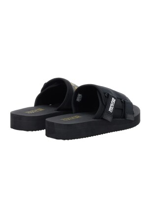 Versace Jeans Couture Erkek Terlik Siyah - 2